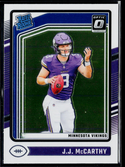 2024 Donruss Optic #235 J.J. McCarthy