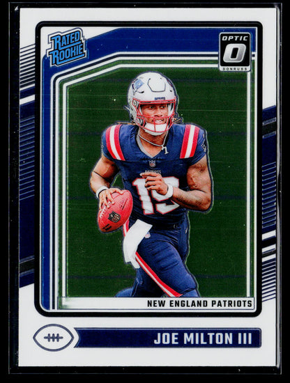 2024 Donruss Optic #255 Joe Milton III