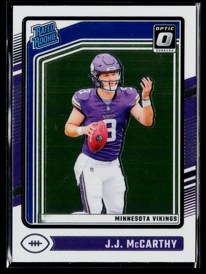2024 Donruss Optic #235 J.J. McCarthy