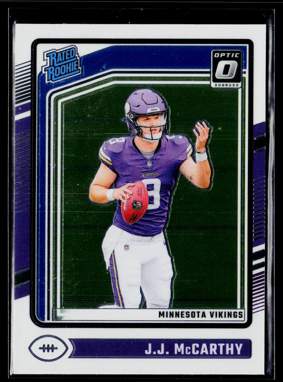 2024 Donruss Optic #235 J.J. McCarthy