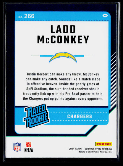 2024 Donruss Optic #266 Ladd McConkey