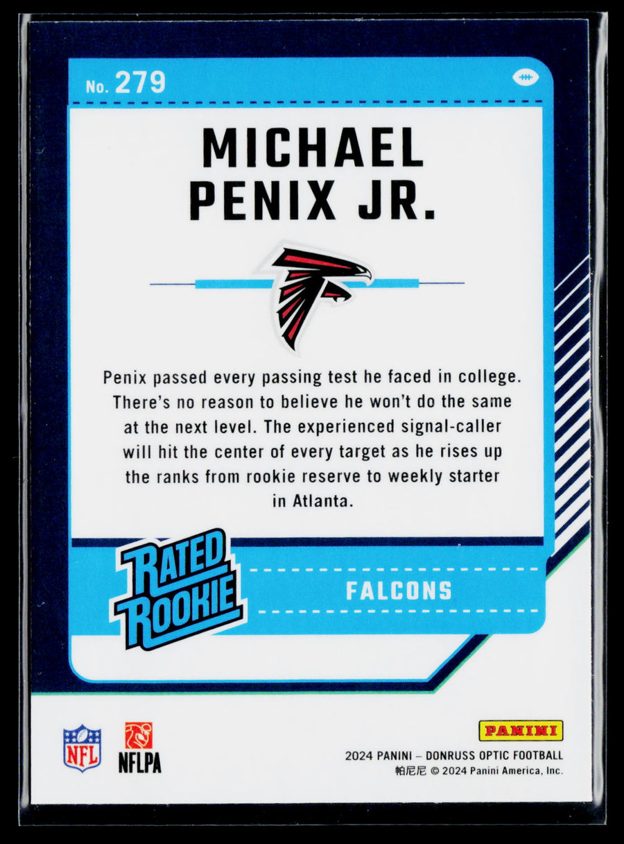 2024 Donruss Optic #279 Michael Penix Jr.