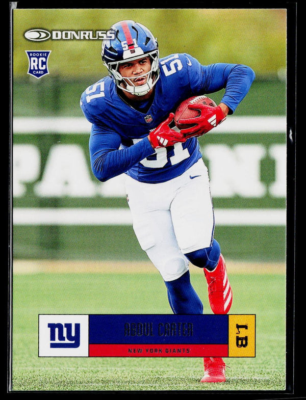 2025 Donruss #R05-ABC Abdul Carter Retro 2005