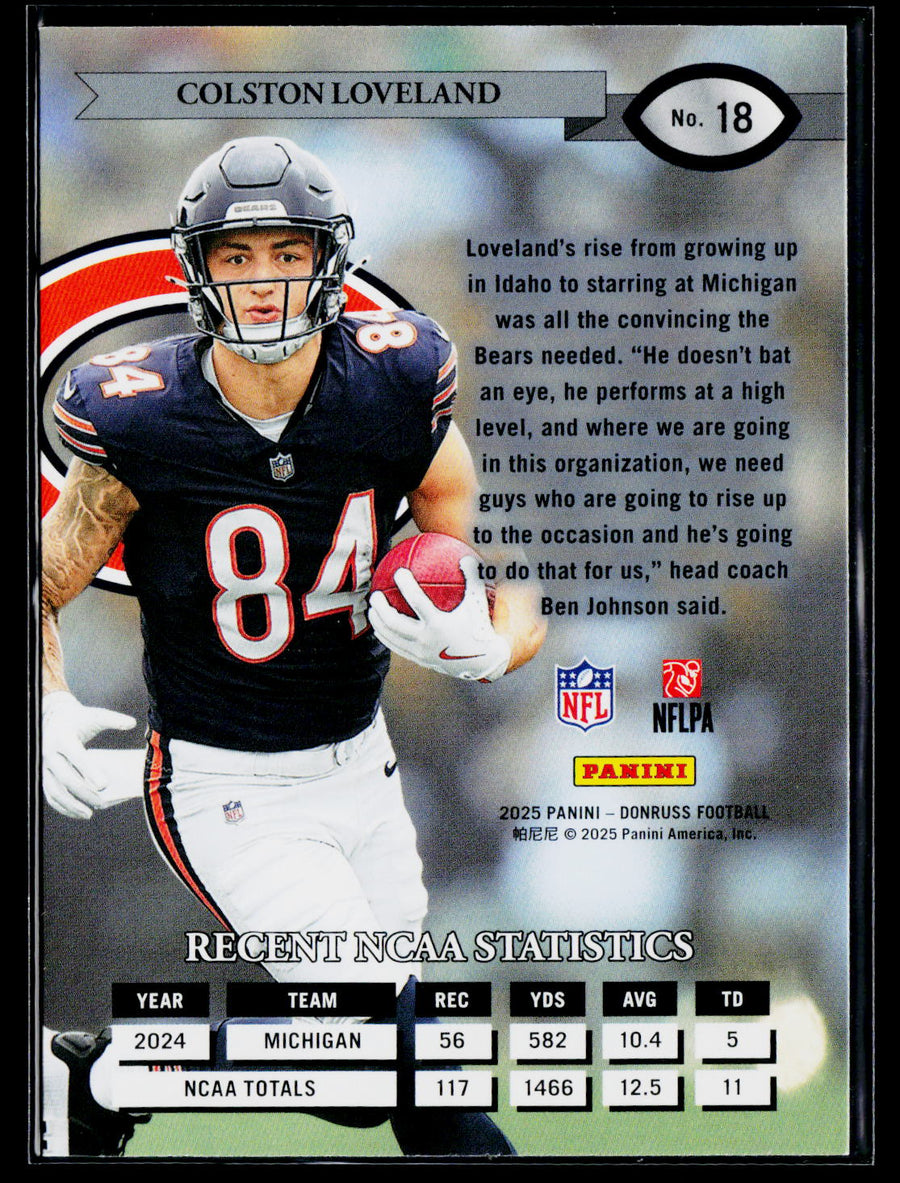 2025 Donruss #18 Colston Loveland Retro 1995
