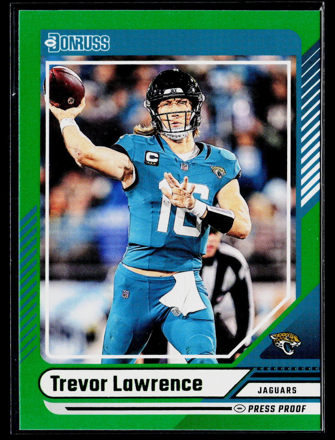 2024 Donruss #271 Trevor Lawrence Press Proof Green