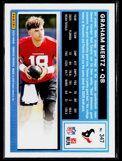 2025 Donruss #347 Graham Mertz
