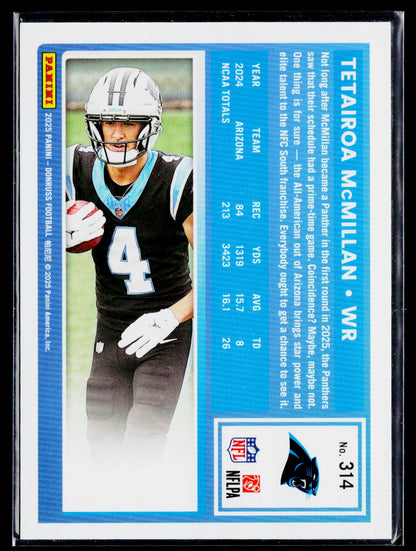 2025 Donruss #314 Tetairoa McMillan