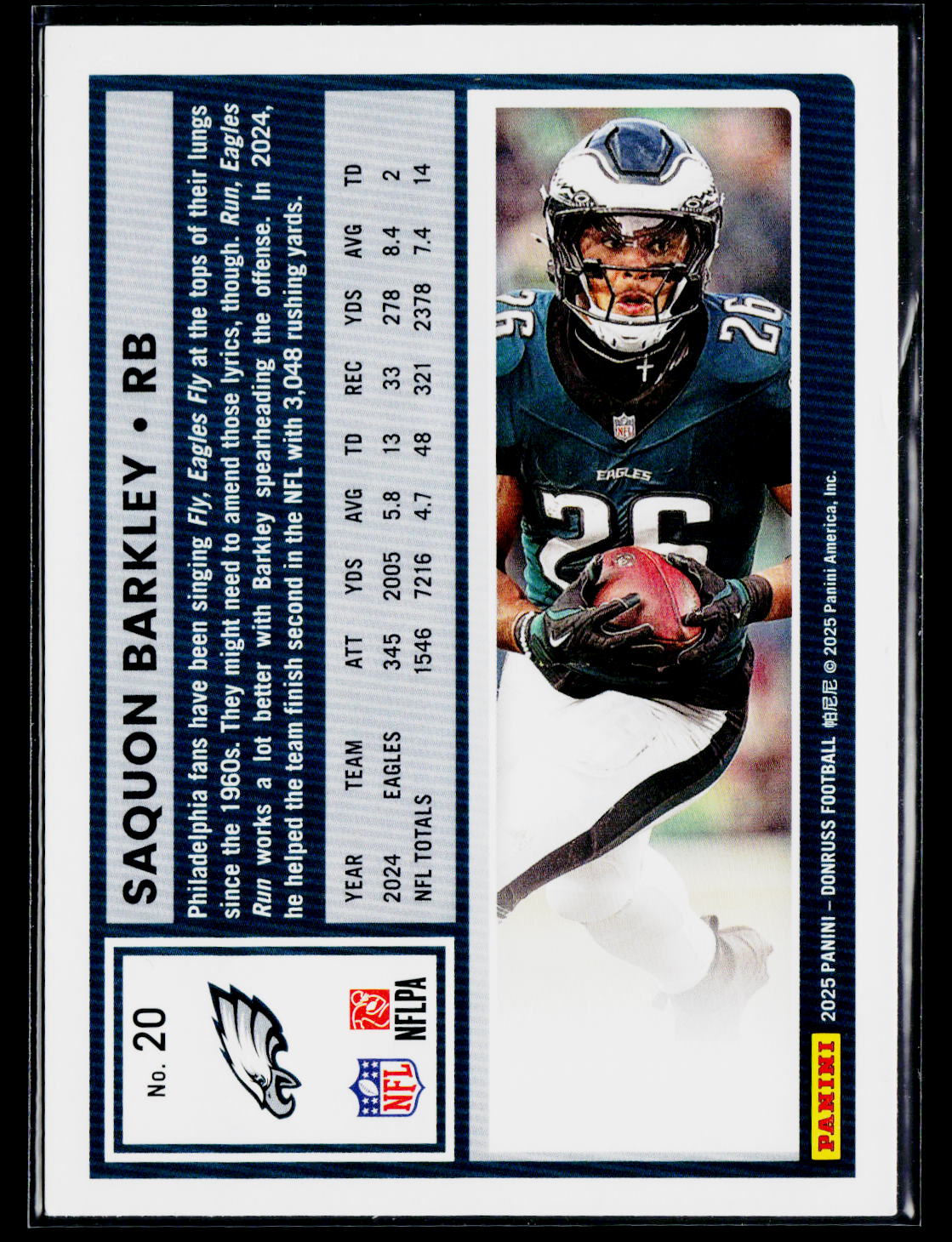 2025 Donruss #20 Saquon Barkley
