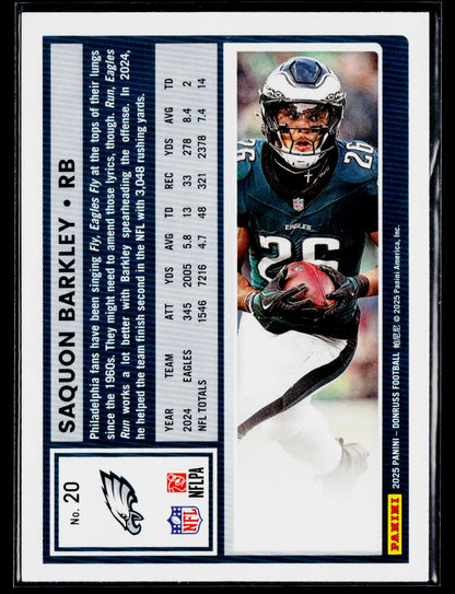 2025 Donruss #20 Saquon Barkley