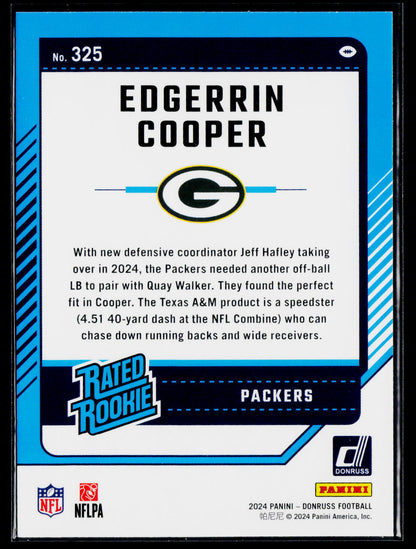2024 Donruss #325 Edgerrin Cooper