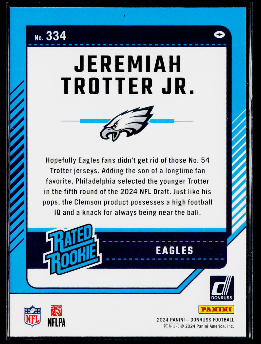 2024 Donruss #334 Jeremiah Trotter Jr.