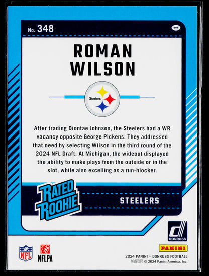 2024 Donruss #348 Roman Wilson
