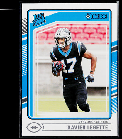 2024 Donruss #323 Xavier Legette