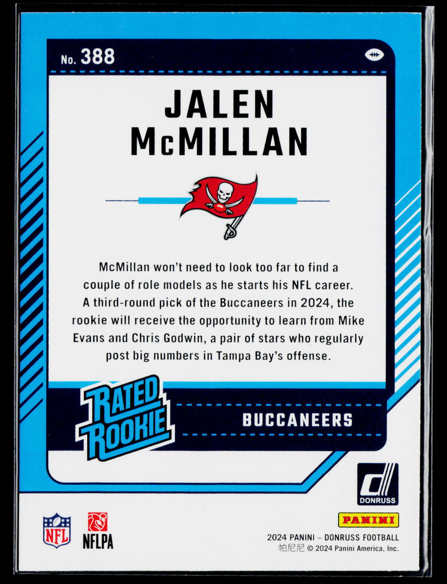 2024 Donruss #388 Jalen McMillan