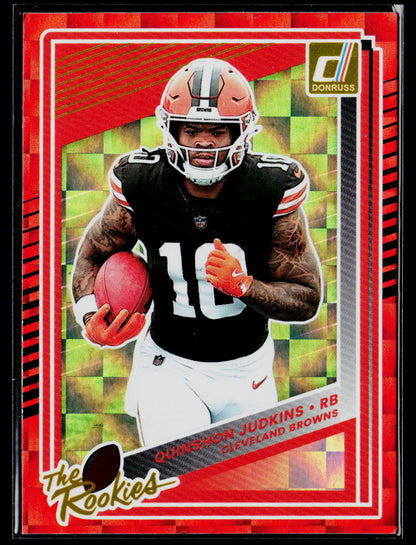 2025 Donruss #26 Quinshon Judkins The Rookies
