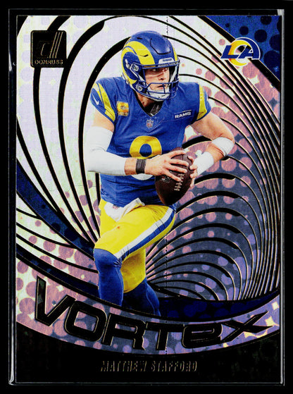 2024 Donruss #VOR-MST Matthew Stafford Vortex