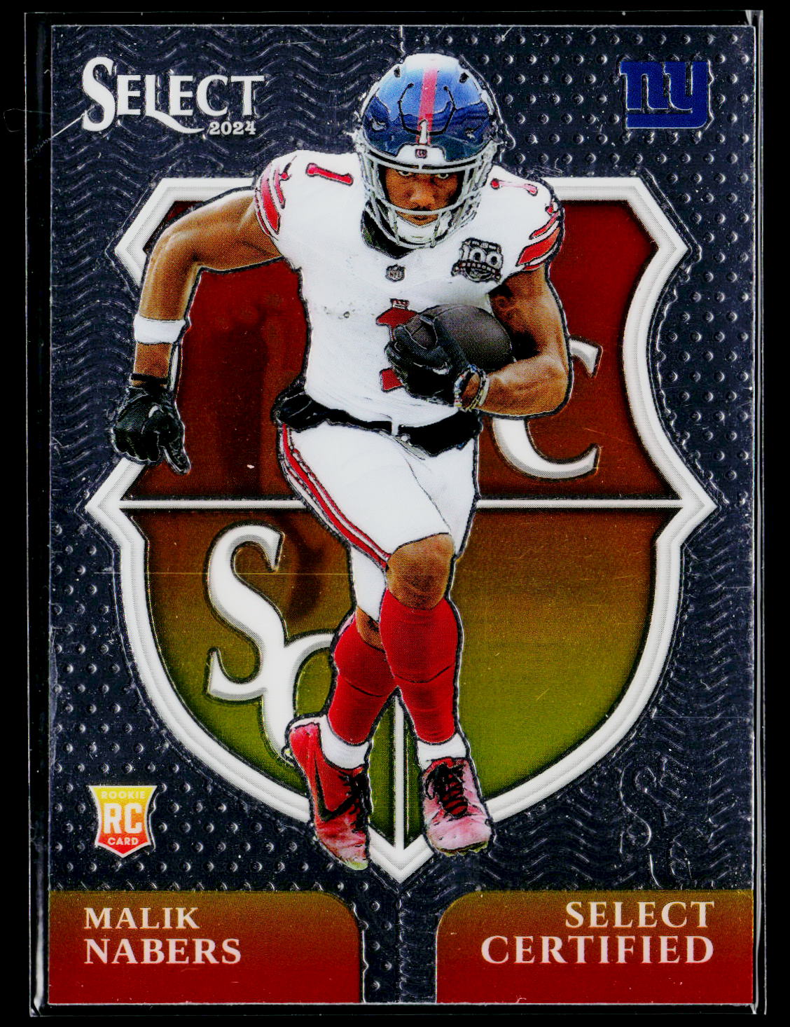 2024 Panini Select #6 Malik Nabers Select Certified Rookies