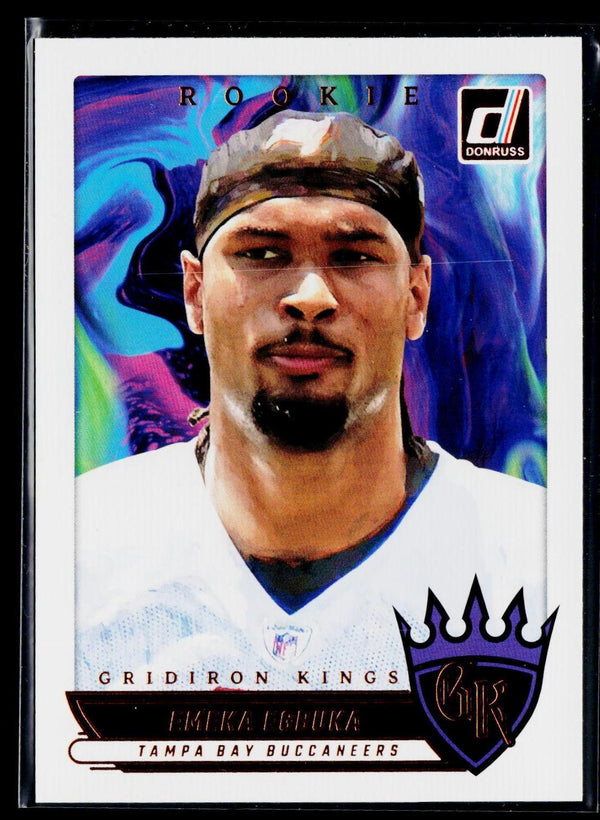 2025 Donruss #RGK-EEA Emeka Egbuka Rookie Gridiron Kings