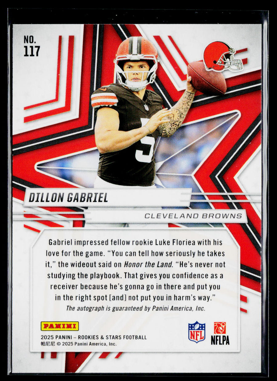 2025 Panini Rookies & Stars #117 Dillon Gabriel