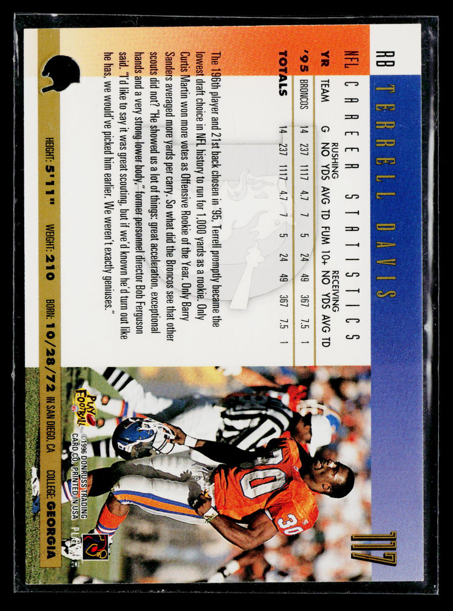 1996 Donruss #117 Terrell Davis