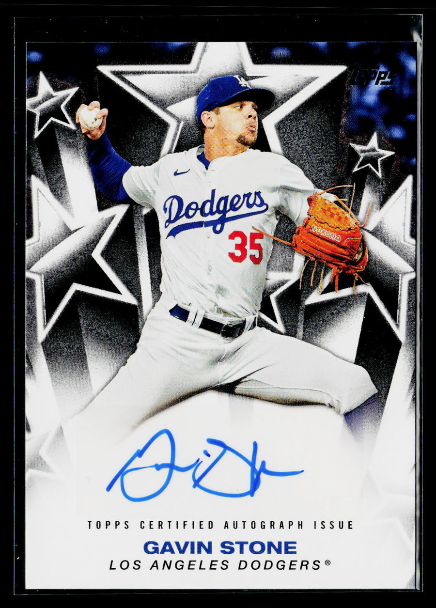 2025 Topps #BSA-GS Gavin Stone Baseball Stars Autographs (Series One)