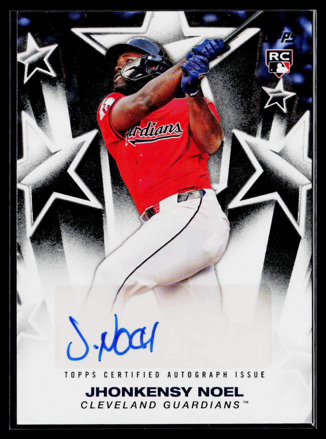 2025 Topps #BSA-JN Jhonkensy Noel Baseball Stars Autographs (Series One)