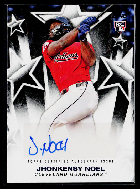 2025 Topps #BSA-JN Jhonkensy Noel Baseball Stars Autographs (Series One)