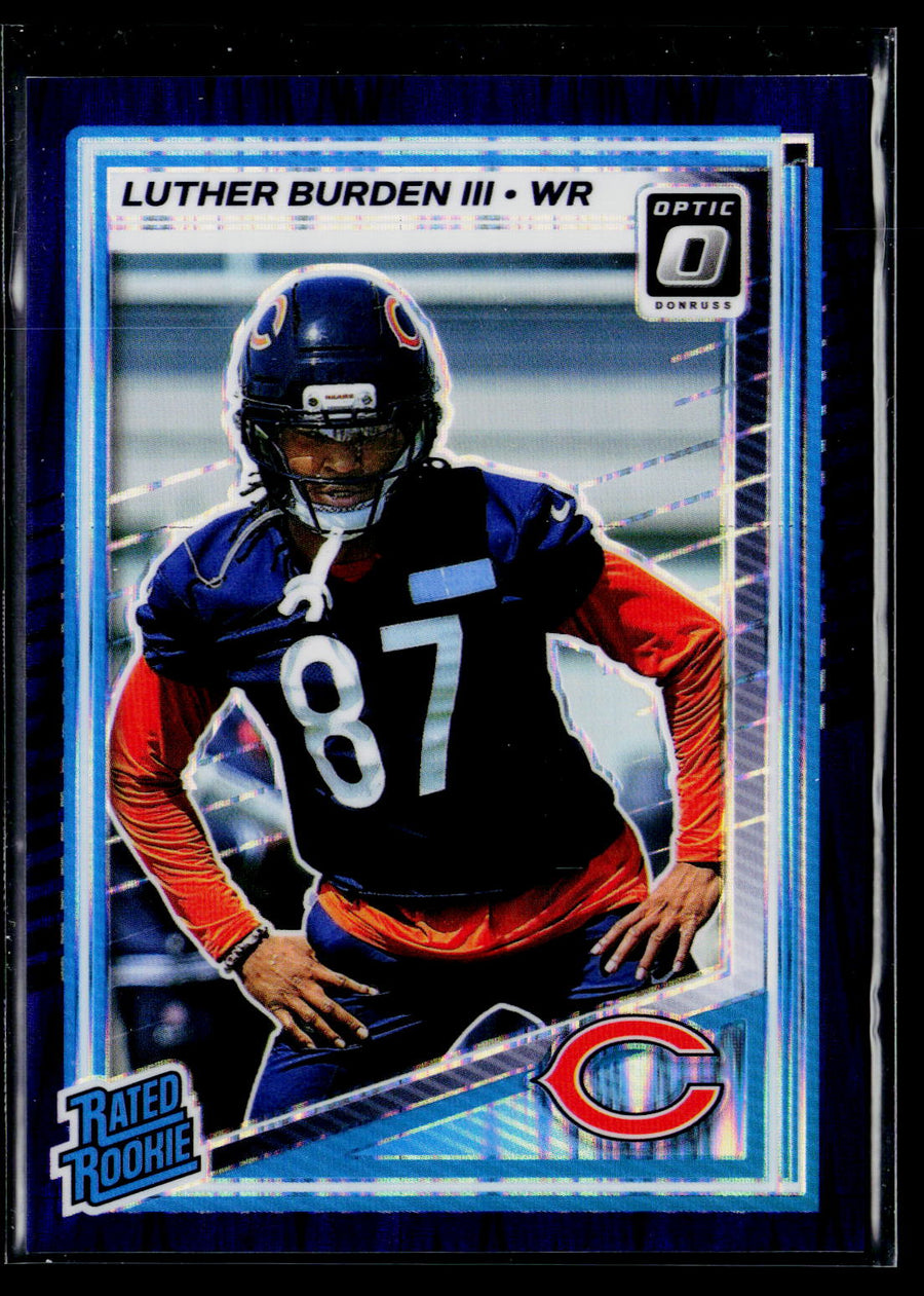 2025 Donruss Optic #275 Luther Burden III Purple Shock