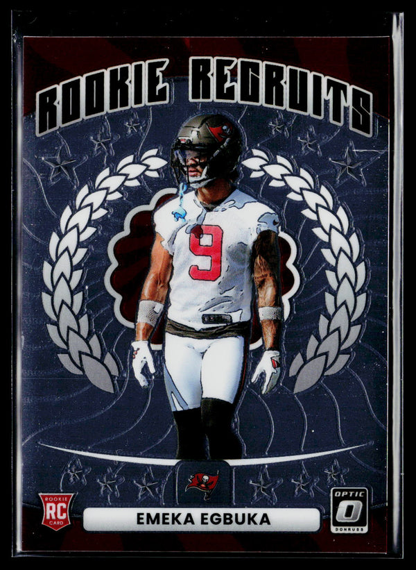 2025 Donruss Optic #5 Emeka Egbuka Rookie Recruits