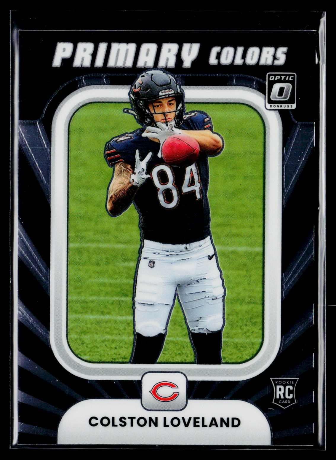 2025 Donruss Optic #10 Colston Loveland Rookie Primary Colors