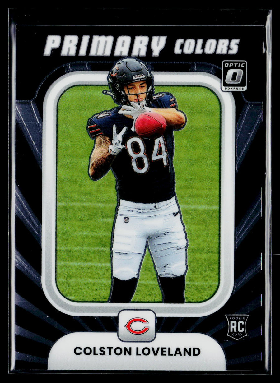 2025 Donruss Optic #10 Colston Loveland Rookie Primary Colors