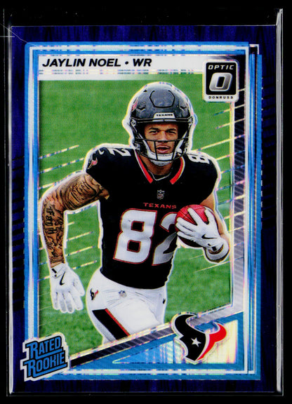 2025 Donruss Optic #241 Jaylin Noel Purple Shock