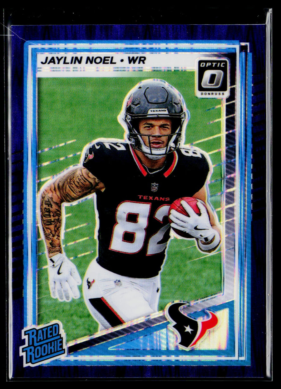 2025 Donruss Optic #241 Jaylin Noel Purple Shock