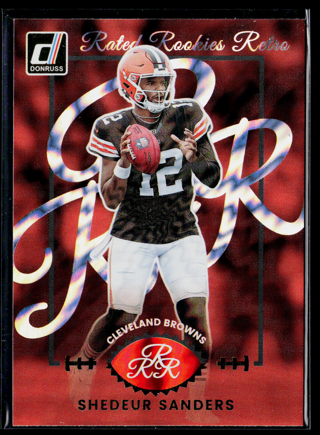 2025 Donruss #11 Shedeur Sanders Rated Rookies Retro