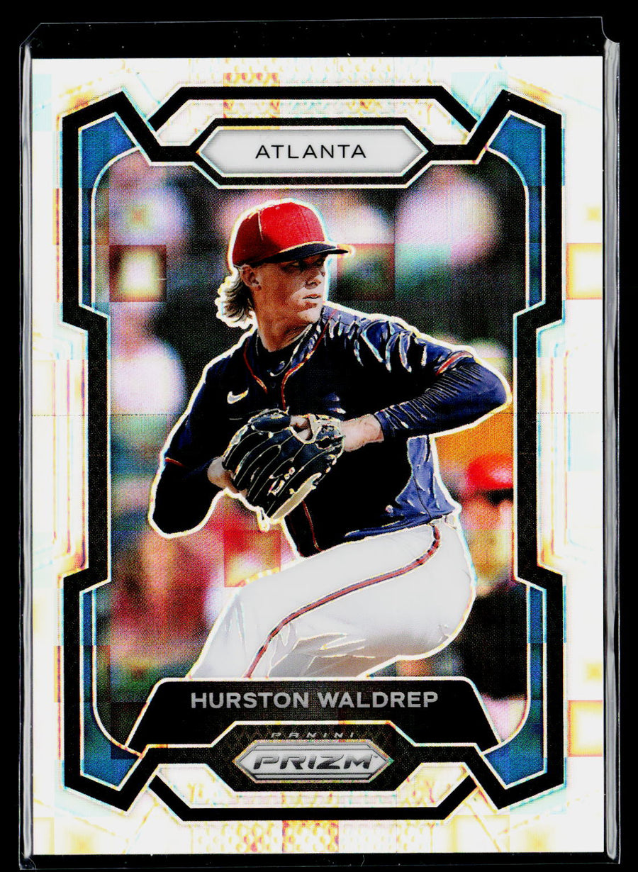 2024 Panini Prizm #102 Hurston Waldrep Premium Prizms #/199