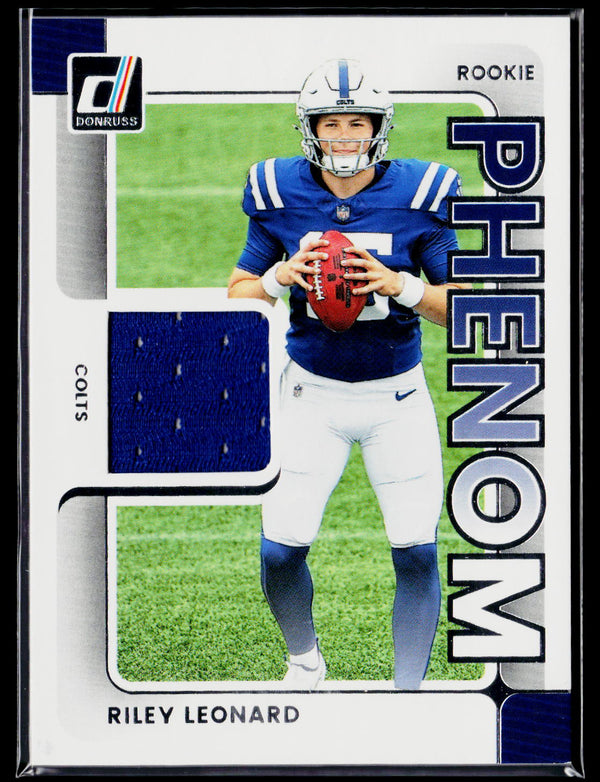 2025 Donruss #RPJ-RLD Riley Leonard Rookie Phenom Jerseys