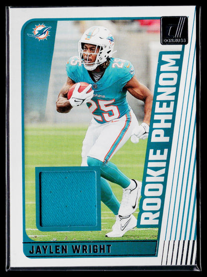 2024 Donruss #RPJ-JWR Jaylen Wright Rookie Phenom Jerseys