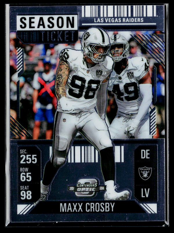2024 Panini Contenders Optic #29 Maxx Crosby