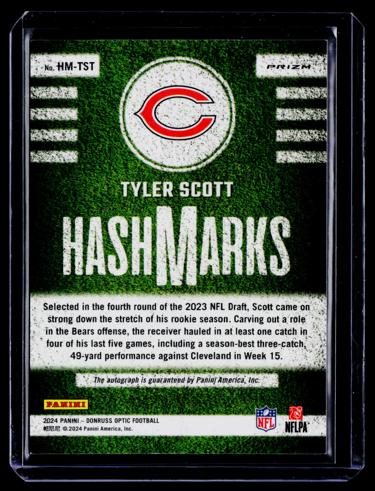 2024 Donruss Optic #HM-TST Tyler Scott Hash Marks