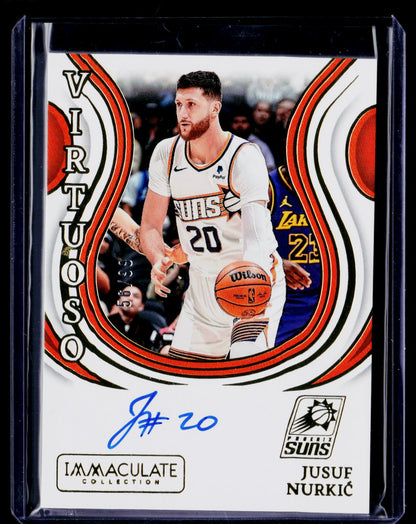 Panini Immaculate #VA-JNP Jusuf Nurkic 2023-24 Virtuoso Autographs #/99