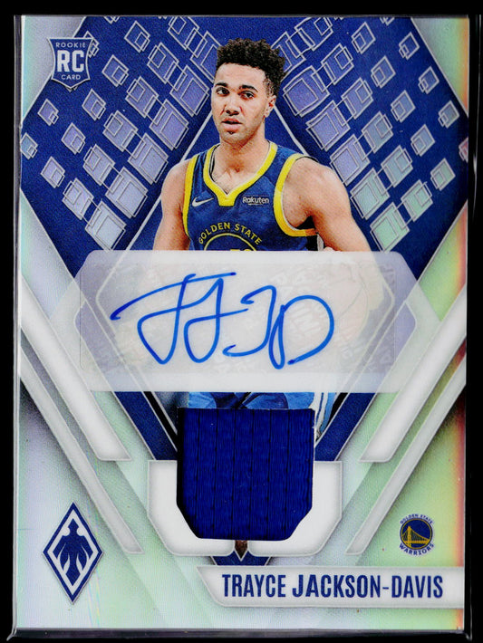 2023-24 Panini Origins #RJA-TJD Trayce Jackson-Davis Rookie Jersey Autographs