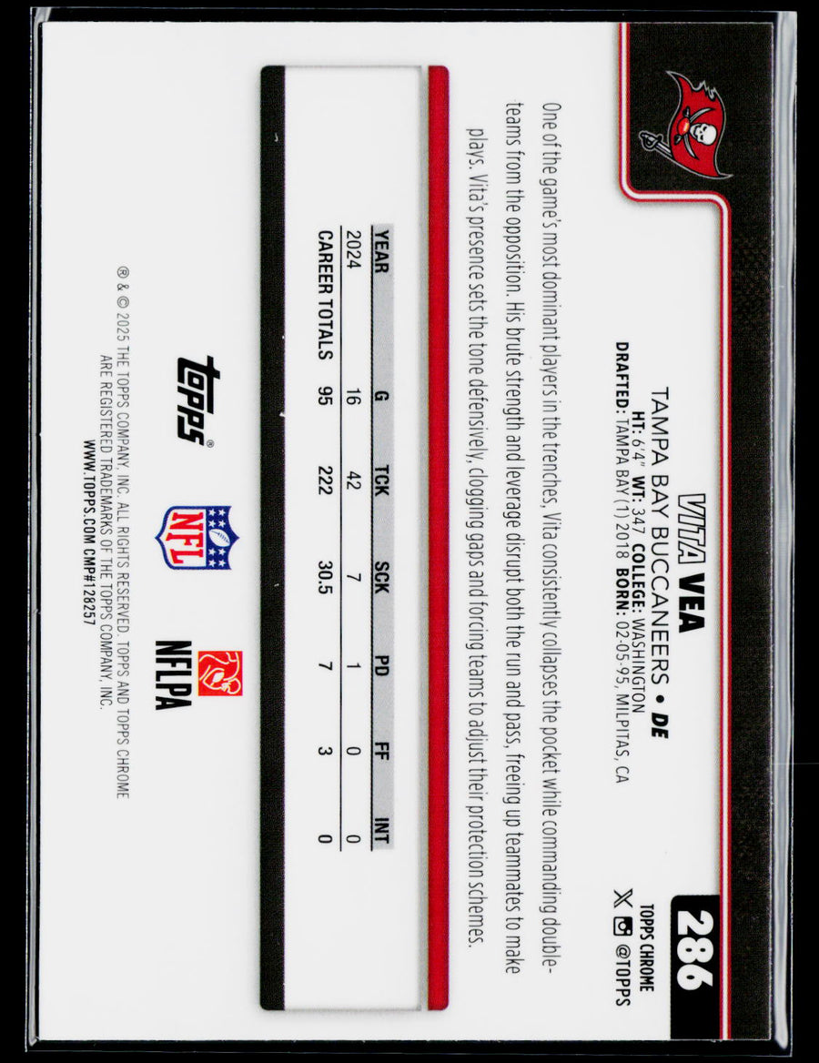 2025 Topps Chrome #286 Vita Vea