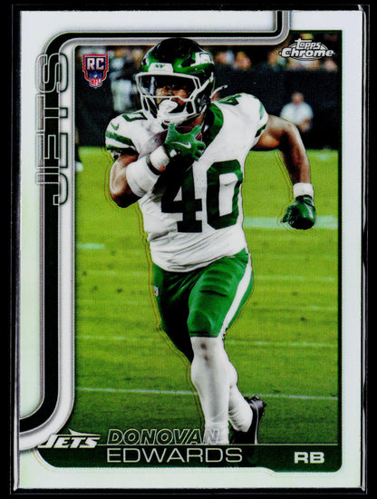 2025 Topps Chrome #392 Donovan Edwards