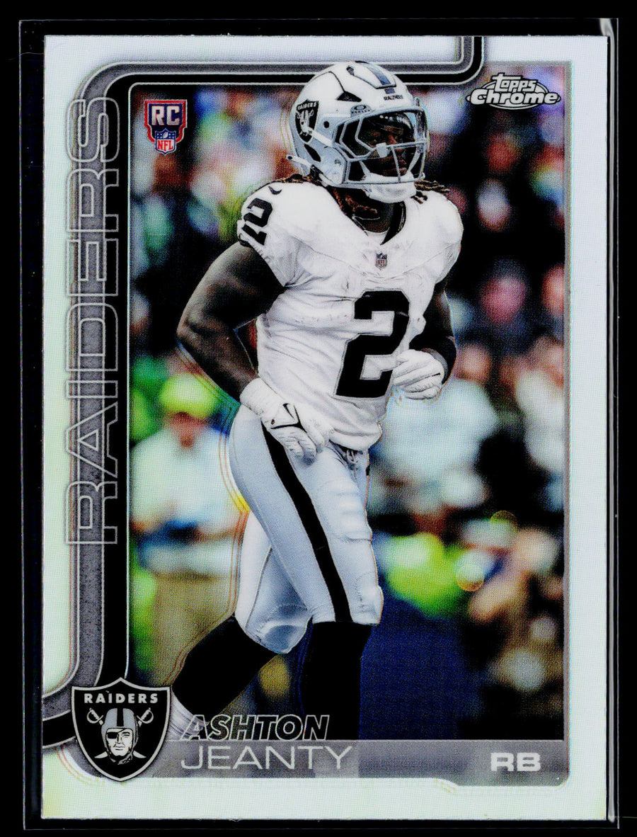 2025 Topps Chrome #322 Ashton Jeanty Refractor