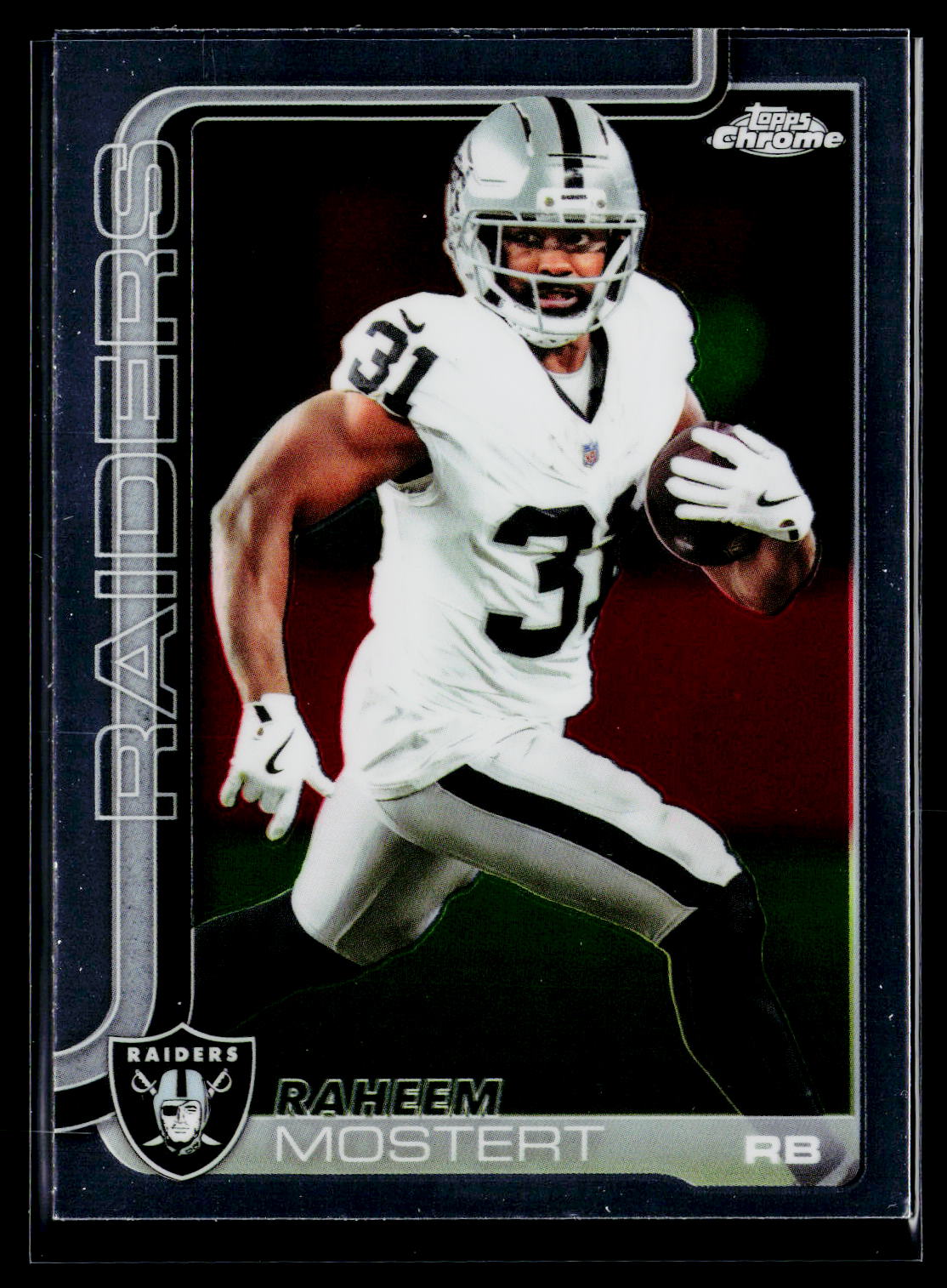 2025 Topps Chrome #182 Raheem Mostert