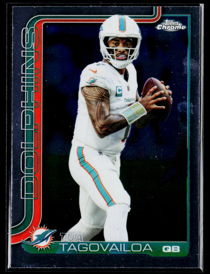 2025 Topps Chrome #187 Tua Tagovailoa