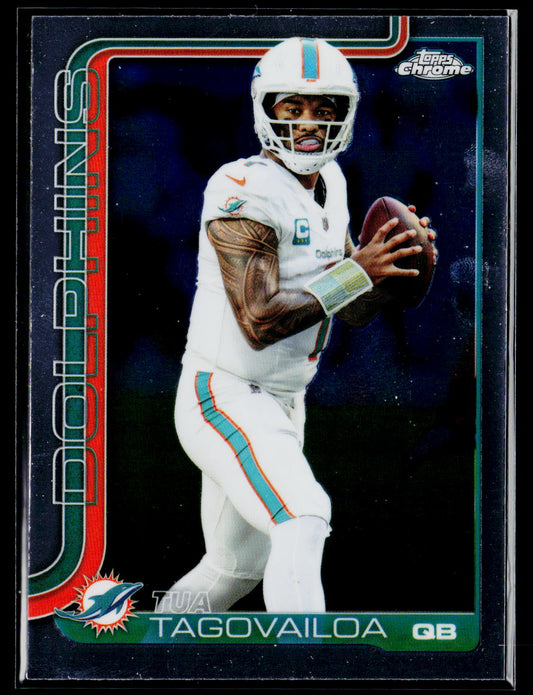 2025 Topps Chrome #187 Tua Tagovailoa