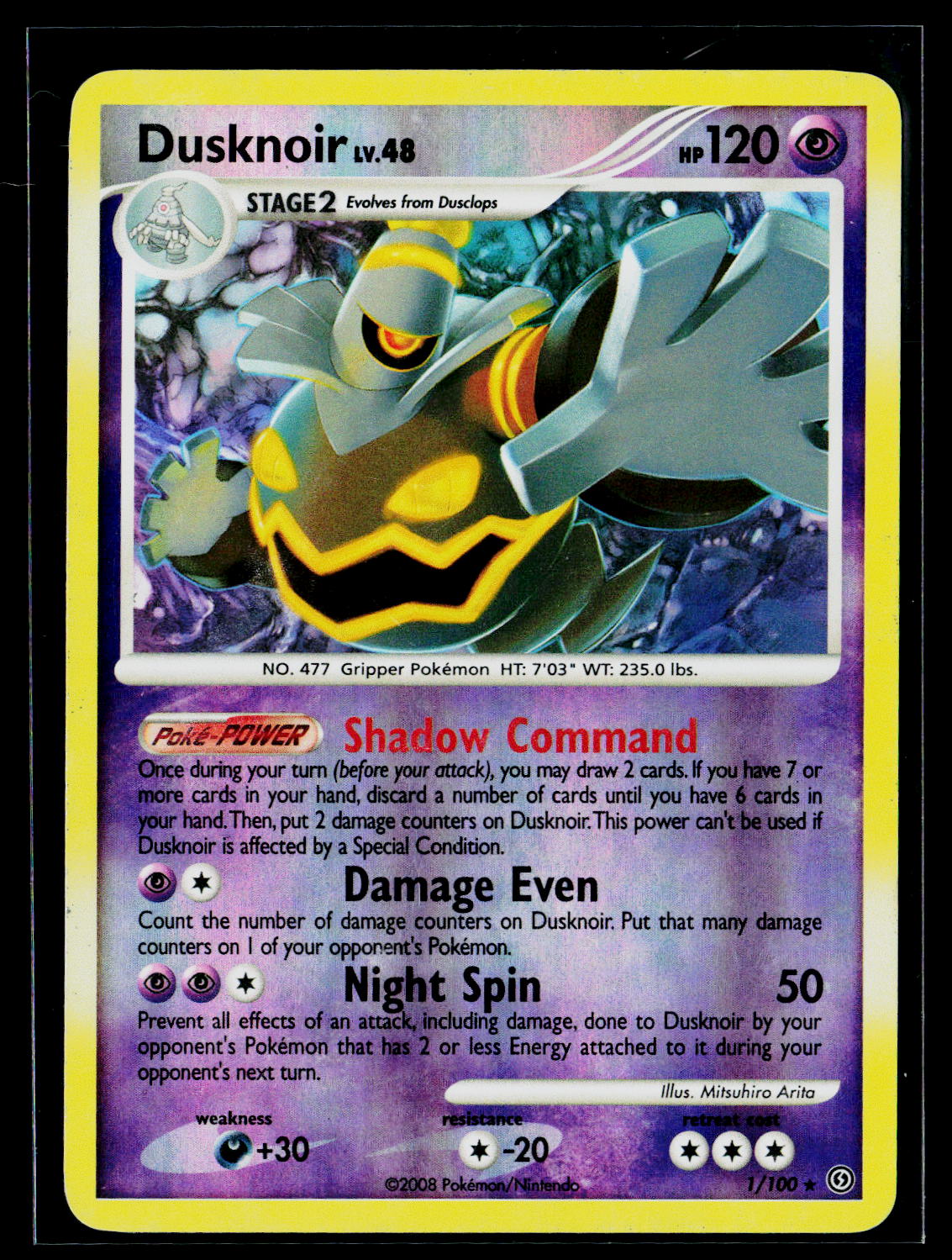 Stormfront #1/100 Dusknoir (1)