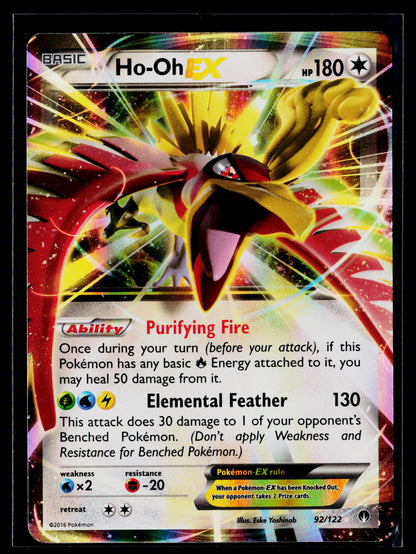 XY - BREAKpoint #92/122 Ho-Oh EX