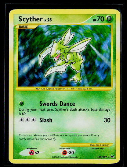 Platinum #130/127 Scyther